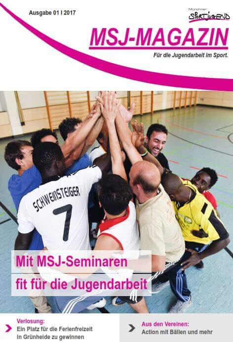 Titelbild MSJ-Magazin, Ausgabe 1 2017