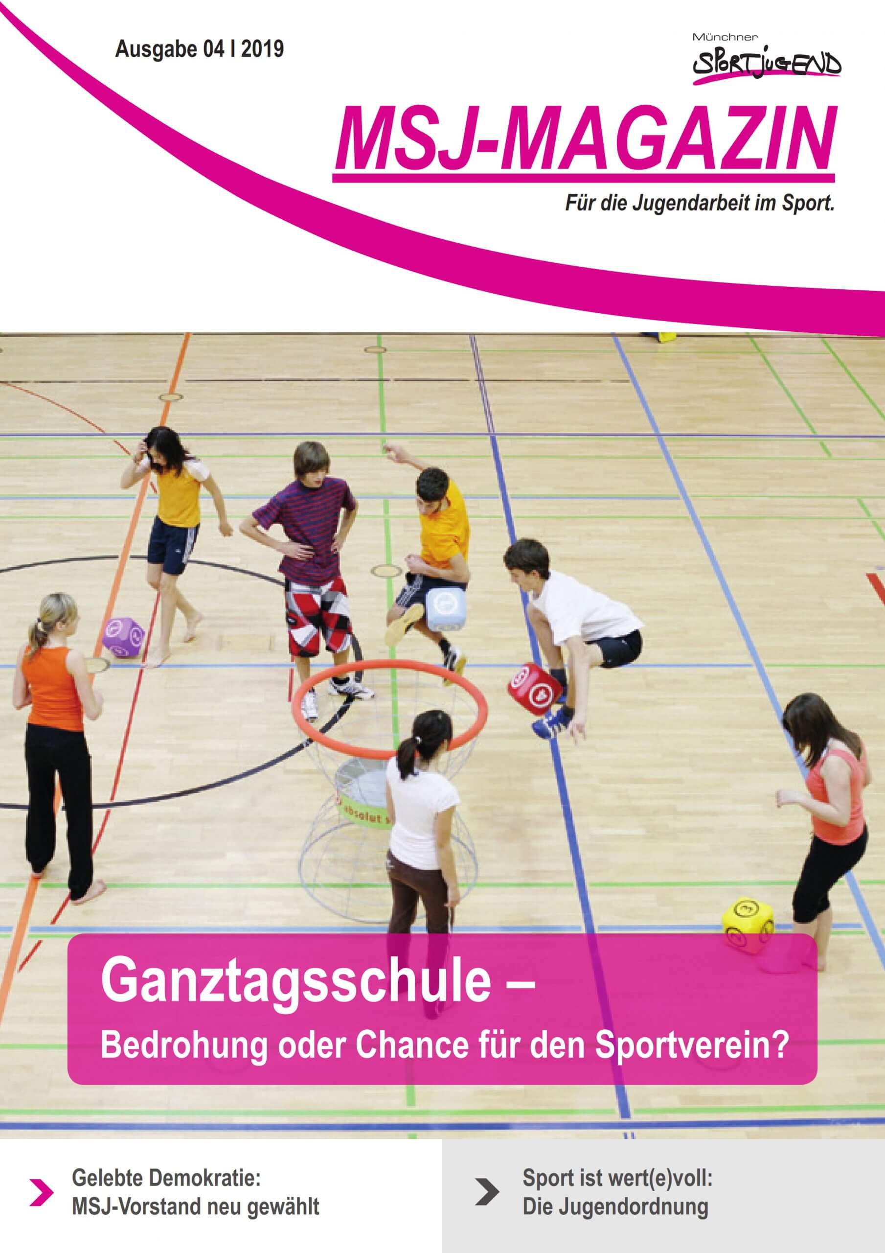Cover MSJ-Magazin Ausgabe 4 2019