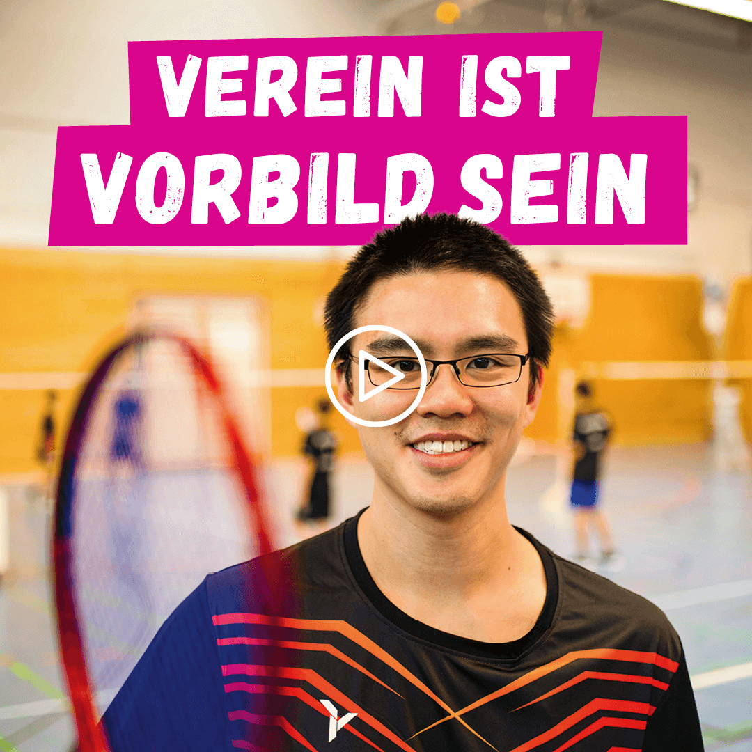 Verein ist Vorbild sein