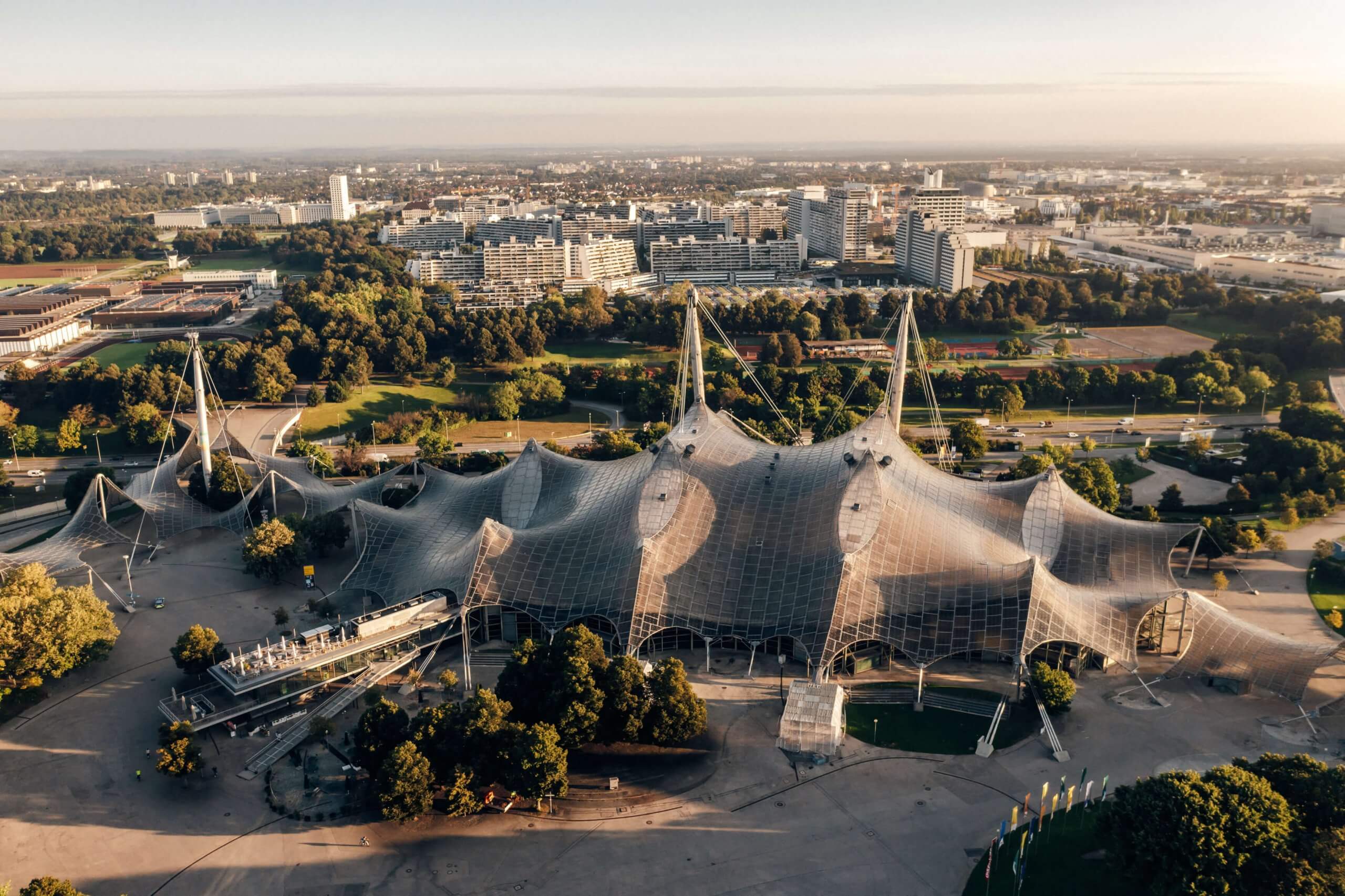 Luftbild Olympiapark München