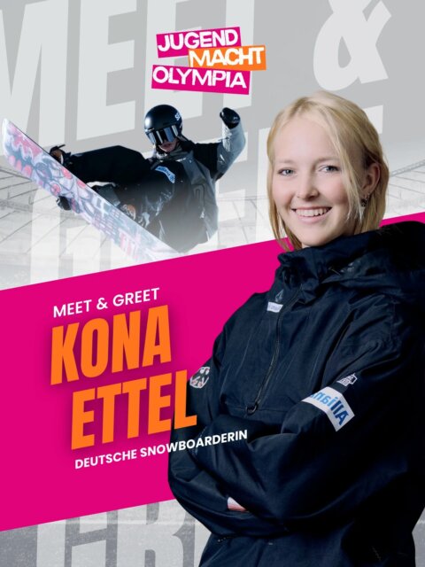 Halfpipe. Höhe. Style. 🏂
Die Münchner Snowboarderin Kona Ettel gehört zu den spannendsten jungen Action-Sport-Talenten Deutschlands:
Top 10 bei der Snowboard-WM 2022 und 5. Platz bei den Olympischen Jugendspielen 2024.
Und jetzt kannst du sie persönlich treffen.
Bei "JUGEND MACHT OLYMPIA" kommt Kona vorbei – für Fragen, Fotos und Gespräche über ihren Weg im Leistungssport. Und natürlich darüber, wie mögliche Olympische Spiele in München aussehen könnten.
Du bist zwischen 14 und 27 Jahren? Dann bring deine Ideen ein und diskutiere mit. 💬
👉 Jetzt anmelden (Link in Bio)
#KonaEttel #SnowboardGermany #Halfpipe #ActionSports #MeetAndGreet OlympiaMünchen JugendBeteiligung München MünchnerSportjugend DeineStimmeZählt