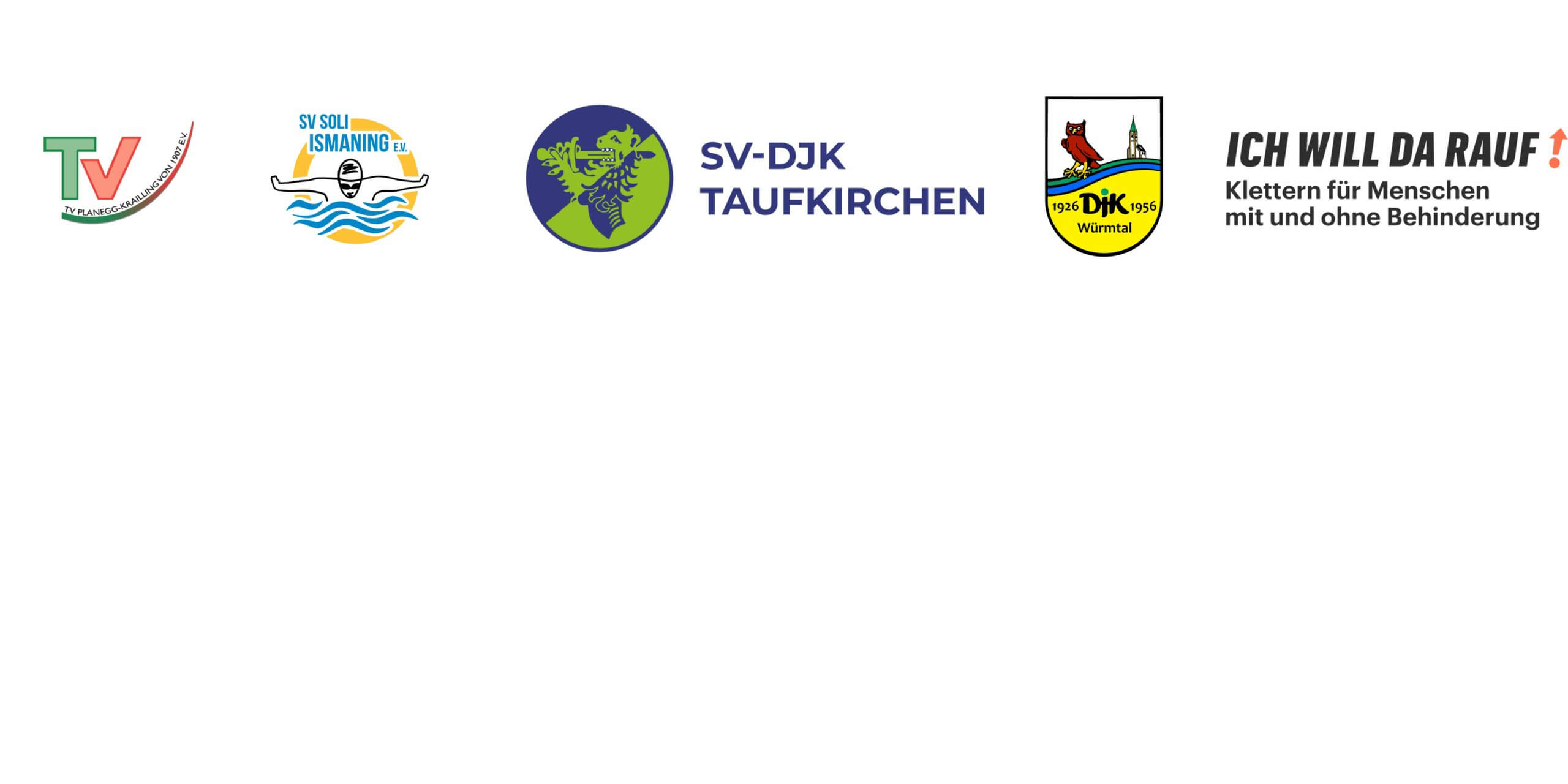 Logos verschiedener Vereine